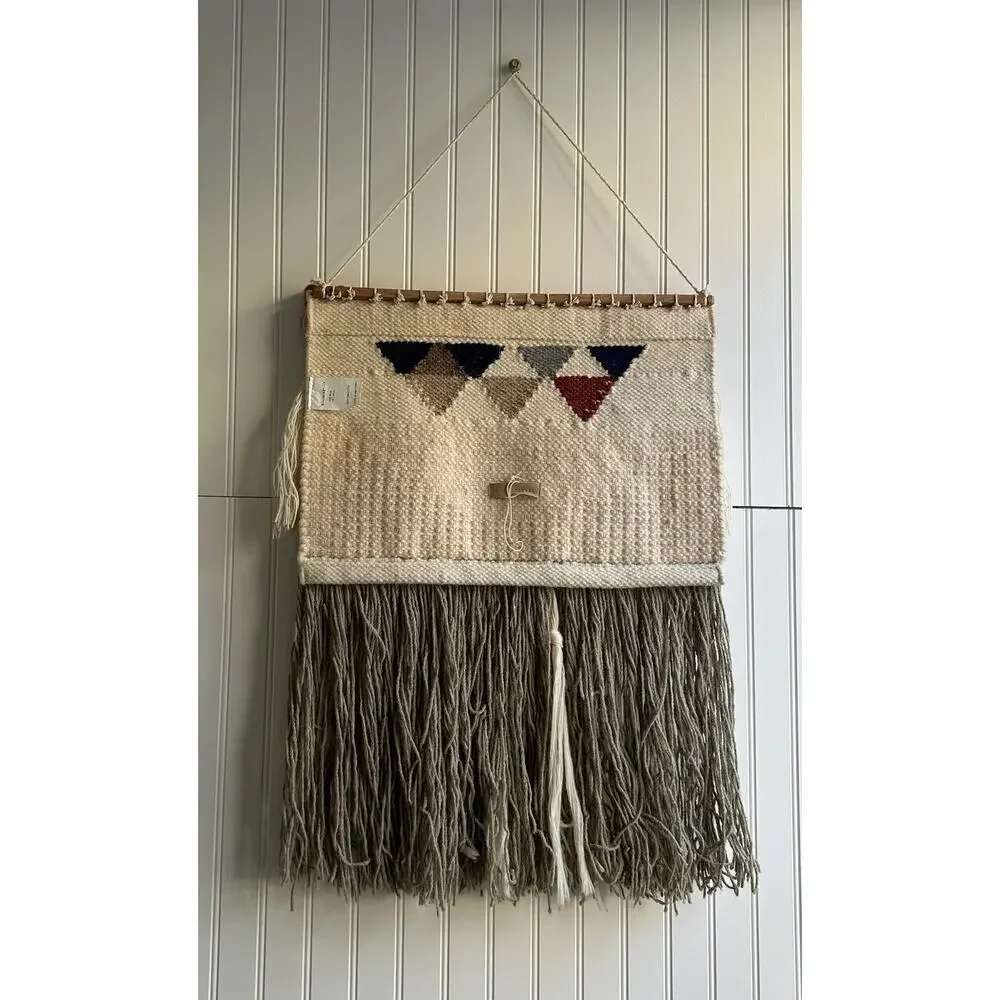 Bloomingville Wool Southwestern Native American Hanging Tapestry
